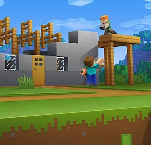 Multiplayer Minecraft: City Builder - summer camp for kids